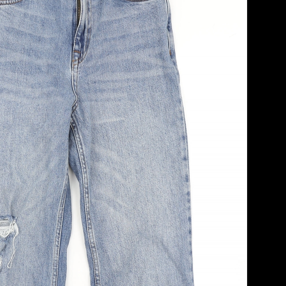 ASOS Womens Blue  Denim Straight Jeans Size 28 in L28 in