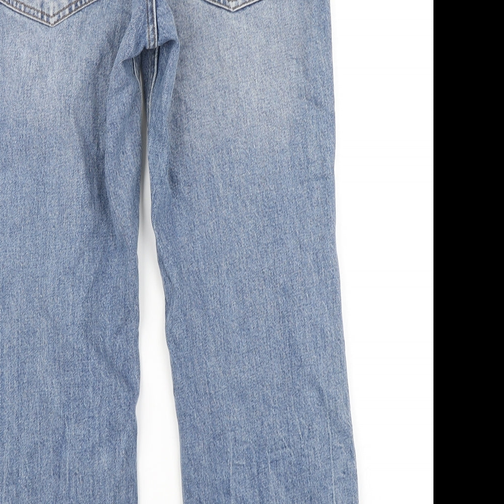 ASOS Womens Blue  Denim Straight Jeans Size 28 in L28 in