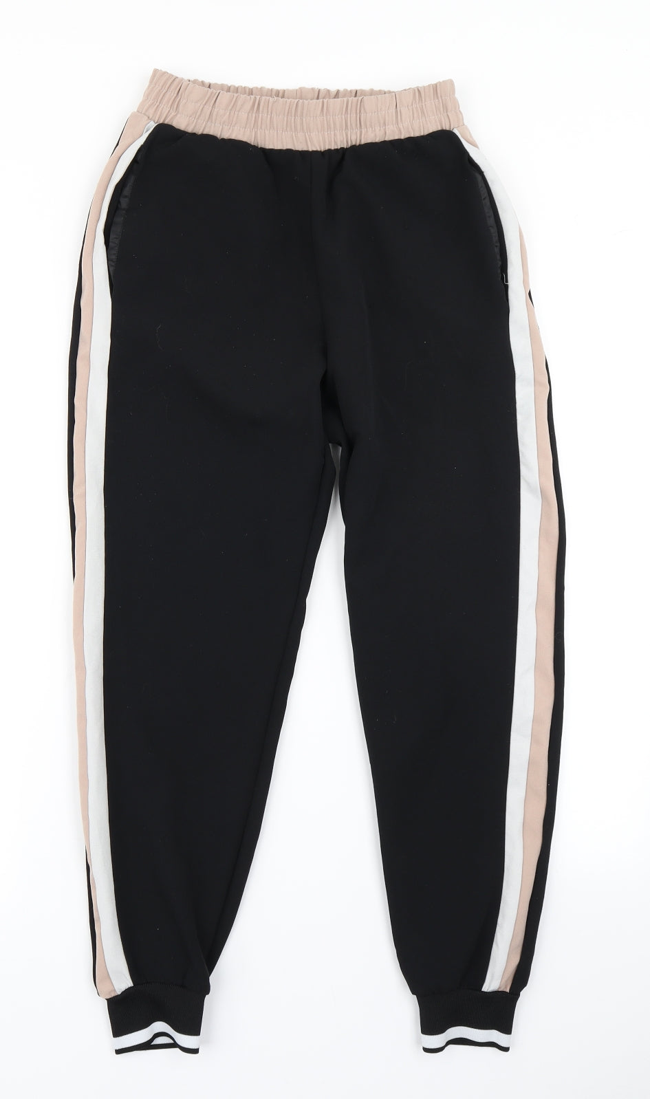 Zara Womens Black   Jogger Trousers Size XS L23 in