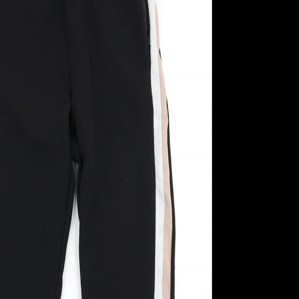 Zara Womens Black   Jogger Trousers Size XS L23 in
