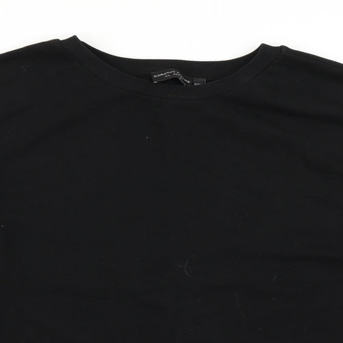 Dorothy Perkins Womens Black   Pullover Sweatshirt Size L