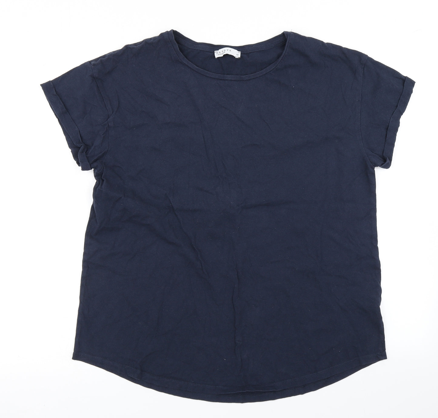 Papaya Womens Blue   Basic T-Shirt Size M