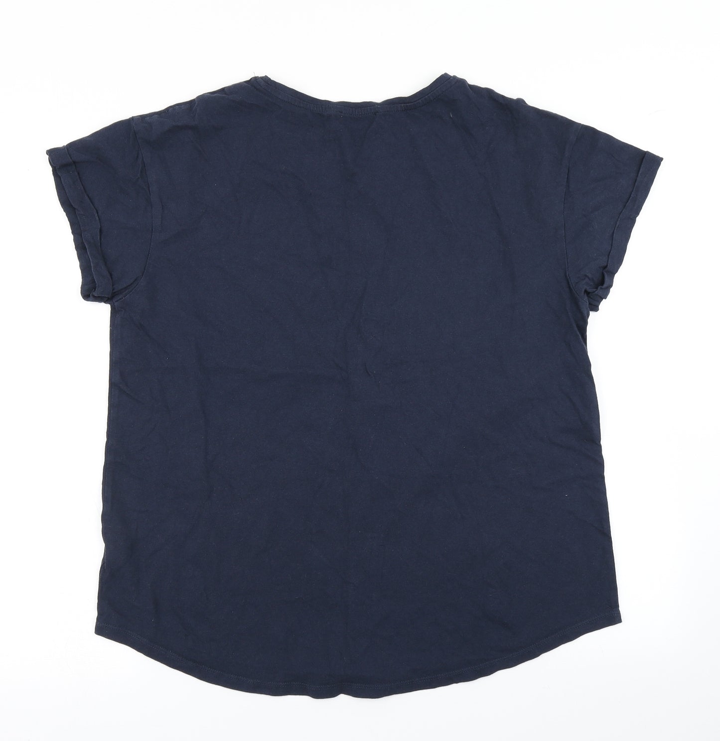 Papaya Womens Blue   Basic T-Shirt Size M