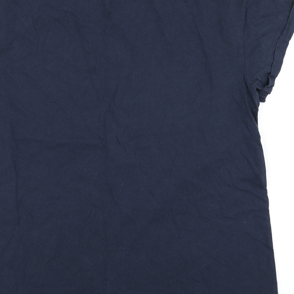 Papaya Womens Blue   Basic T-Shirt Size M