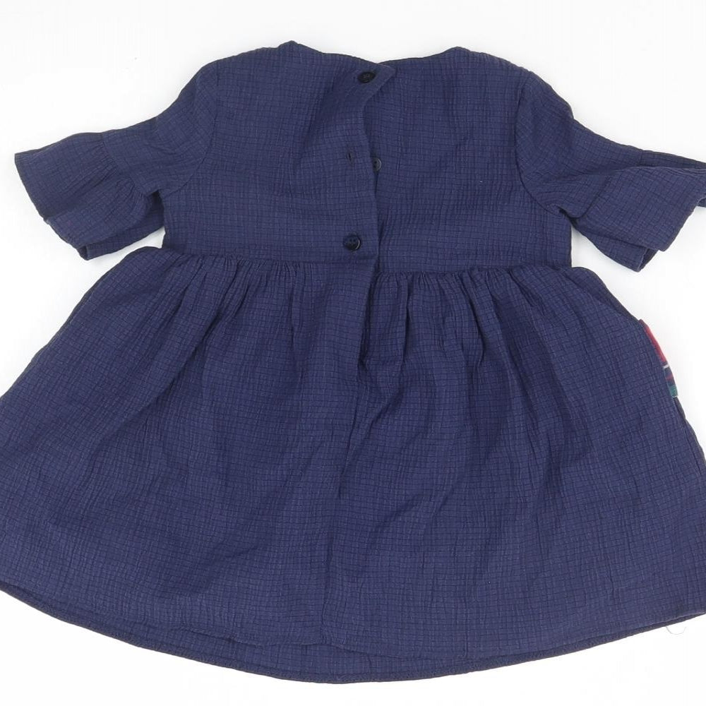 NEXT Girls Blue   Fit & Flare  Size 6-9 Months