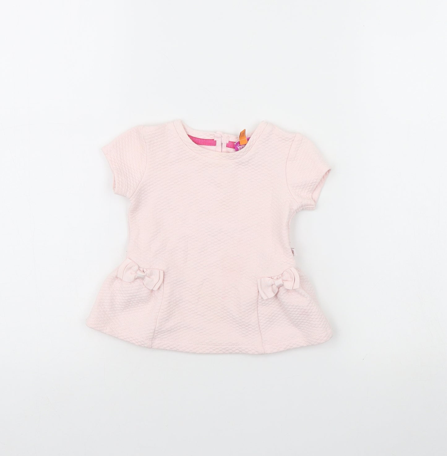 Ted Baker Girls Pink   Basic Blouse Size 6-9 Months