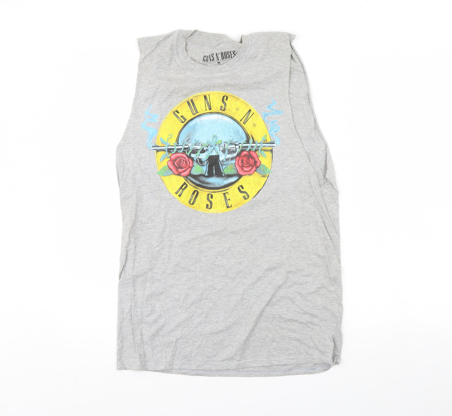 Guns N' Roses Womens Grey   Basic Tank Size M  - Guns N Roses