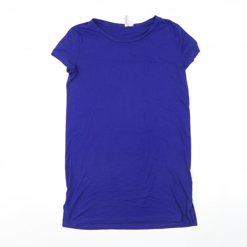 Divided Womens Blue   T-Shirt Dress  Size S