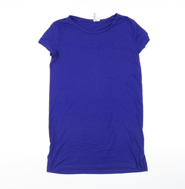 Divided Womens Blue   T-Shirt Dress  Size S