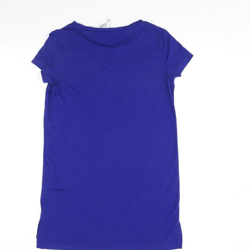 Divided Womens Blue   T-Shirt Dress  Size S