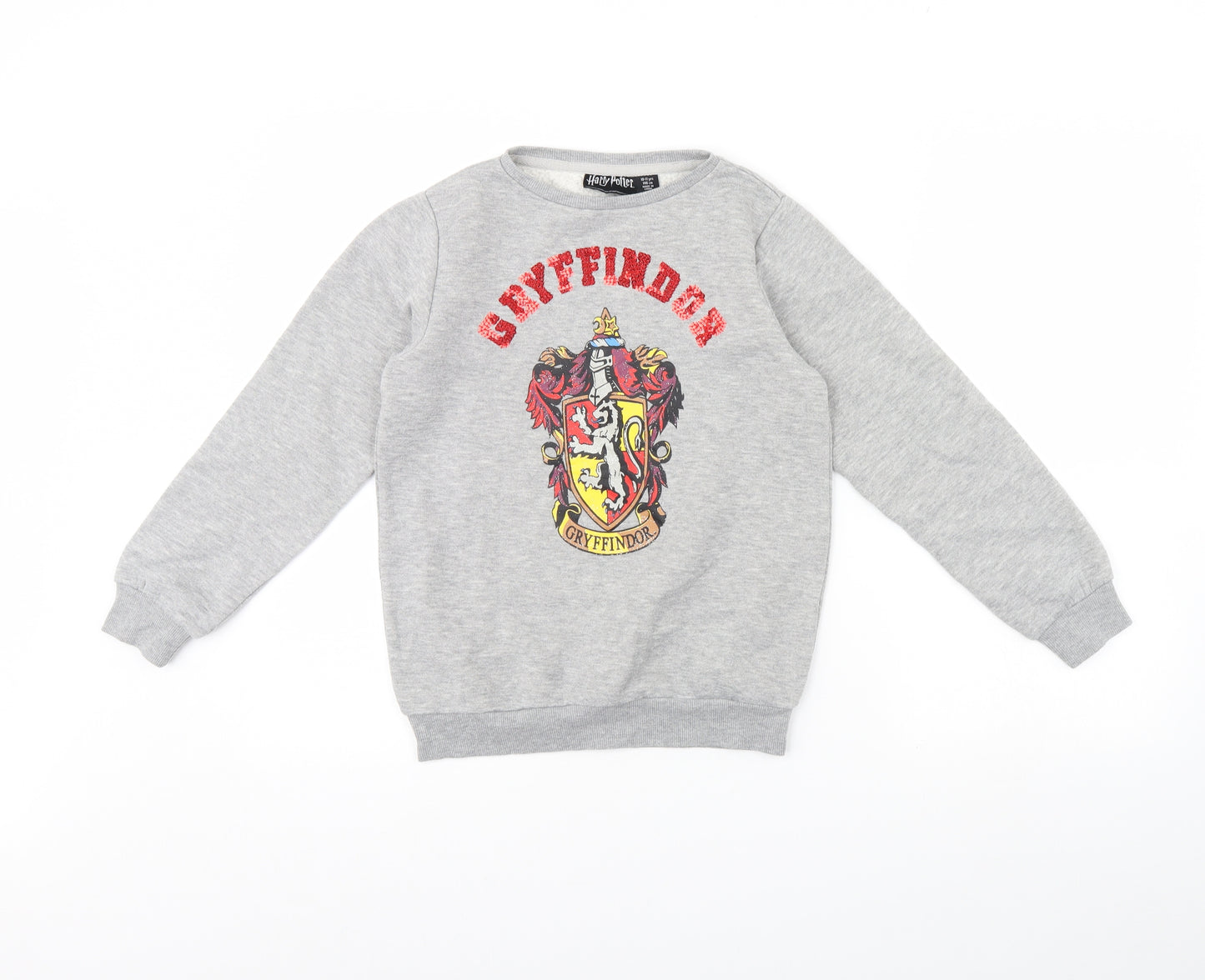Harry Potter Girls Grey   Pullover Jumper Size 10 Years  - Harry Potter