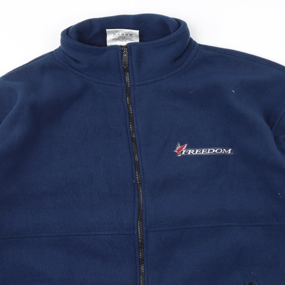 Polarware Mens Blue  Fleece Jacket  Size M