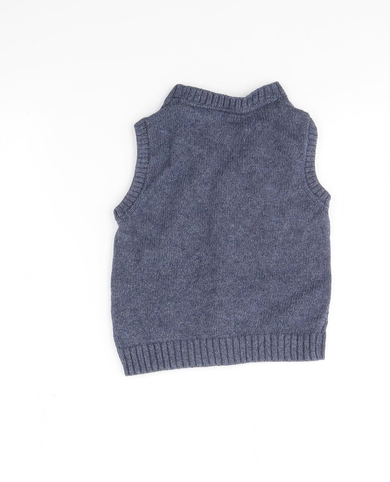 NEXT Boys Blue   Cardigan Jumper Size 2 Years