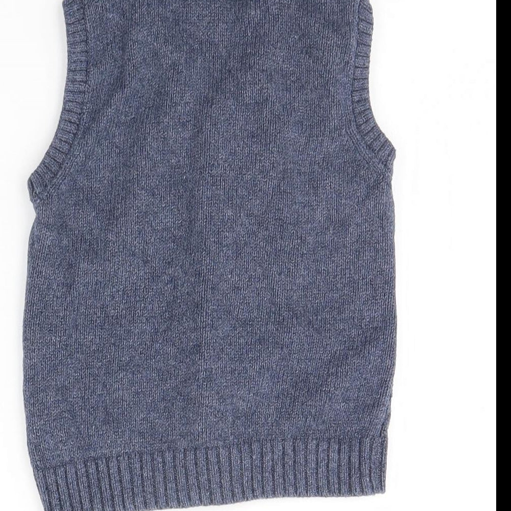 NEXT Boys Blue   Cardigan Jumper Size 2 Years