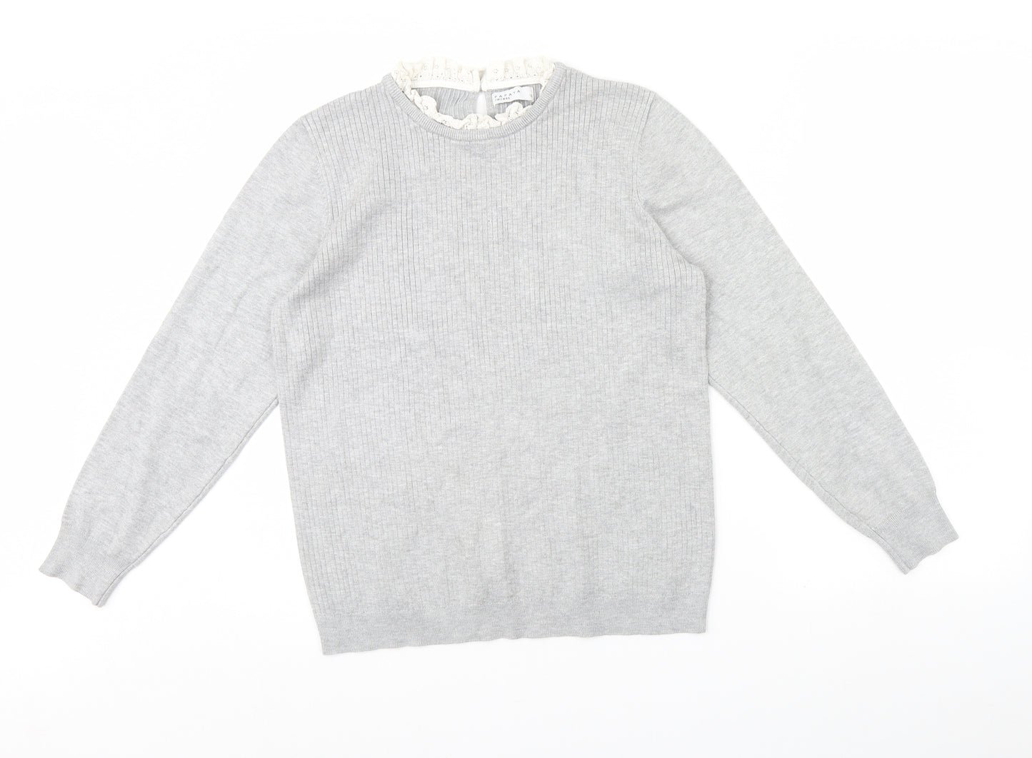 Papaya Womens Grey   Pullover Jumper Size 16