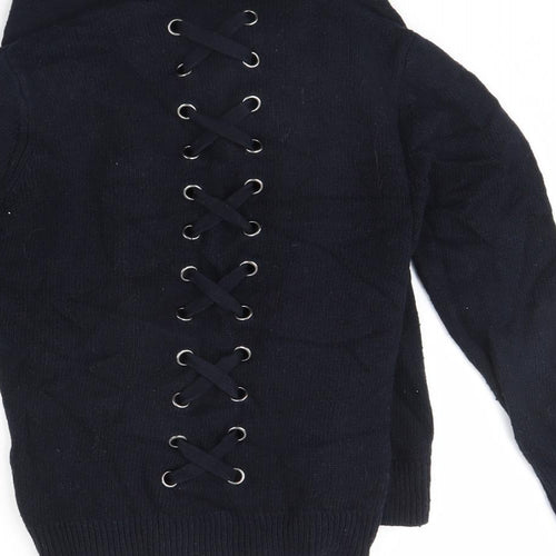 Mini Velvet Womens Blue   Cardigan Jumper Size 8