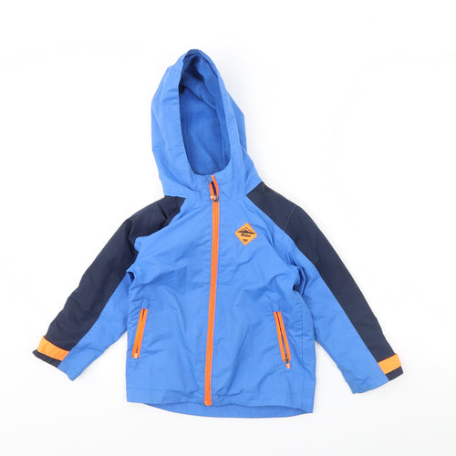 Primark Boys Blue   Rain Coat Coat Size 3 Years
