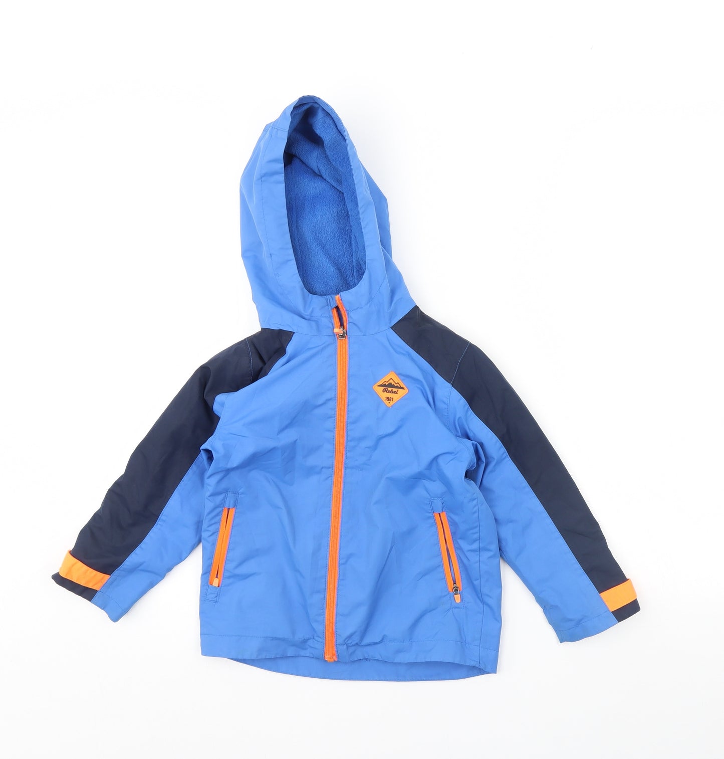 Primark Boys Blue   Rain Coat Coat Size 3 Years