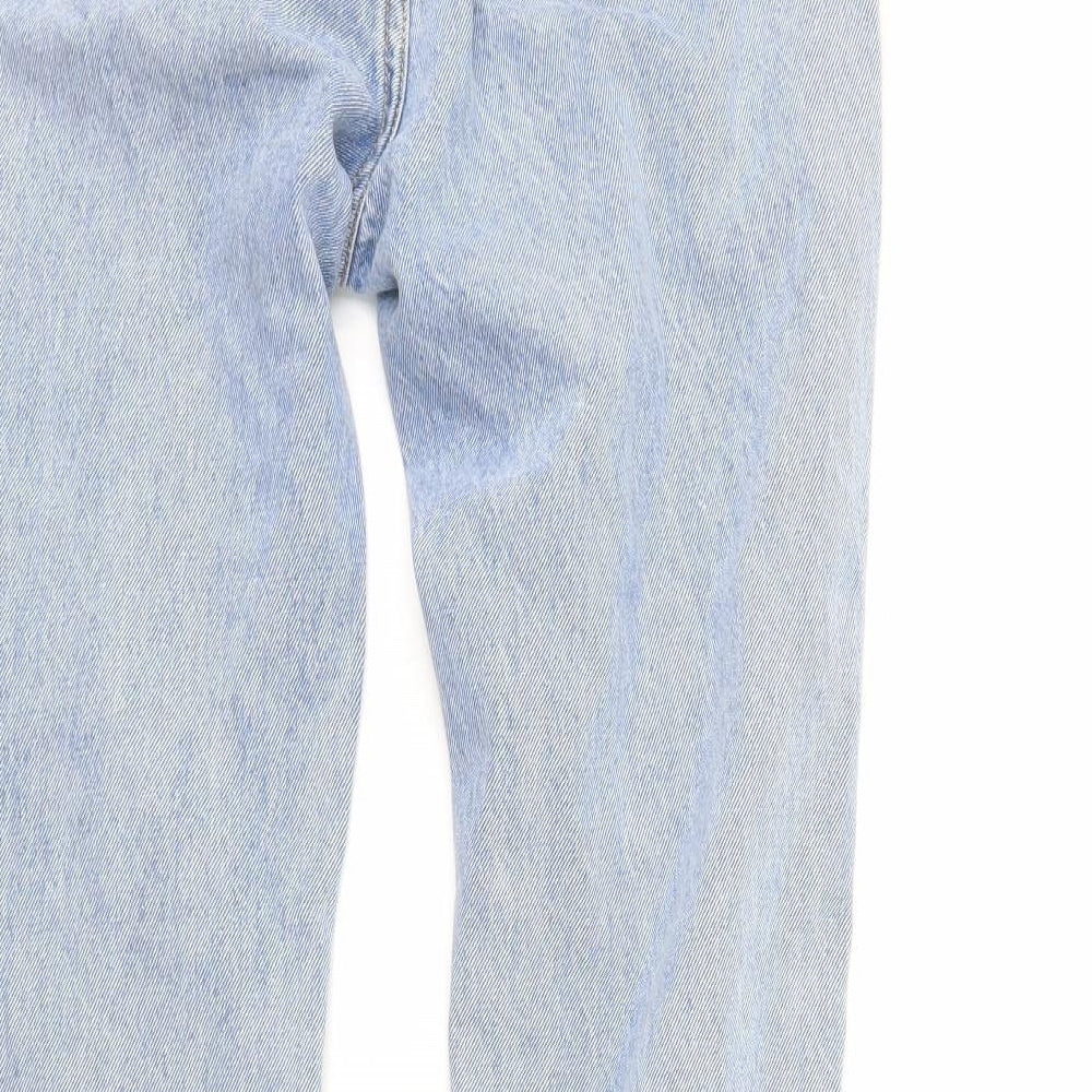 see see Womens Blue  Denim Straight Jeans Size 36 L34 in - butterfly