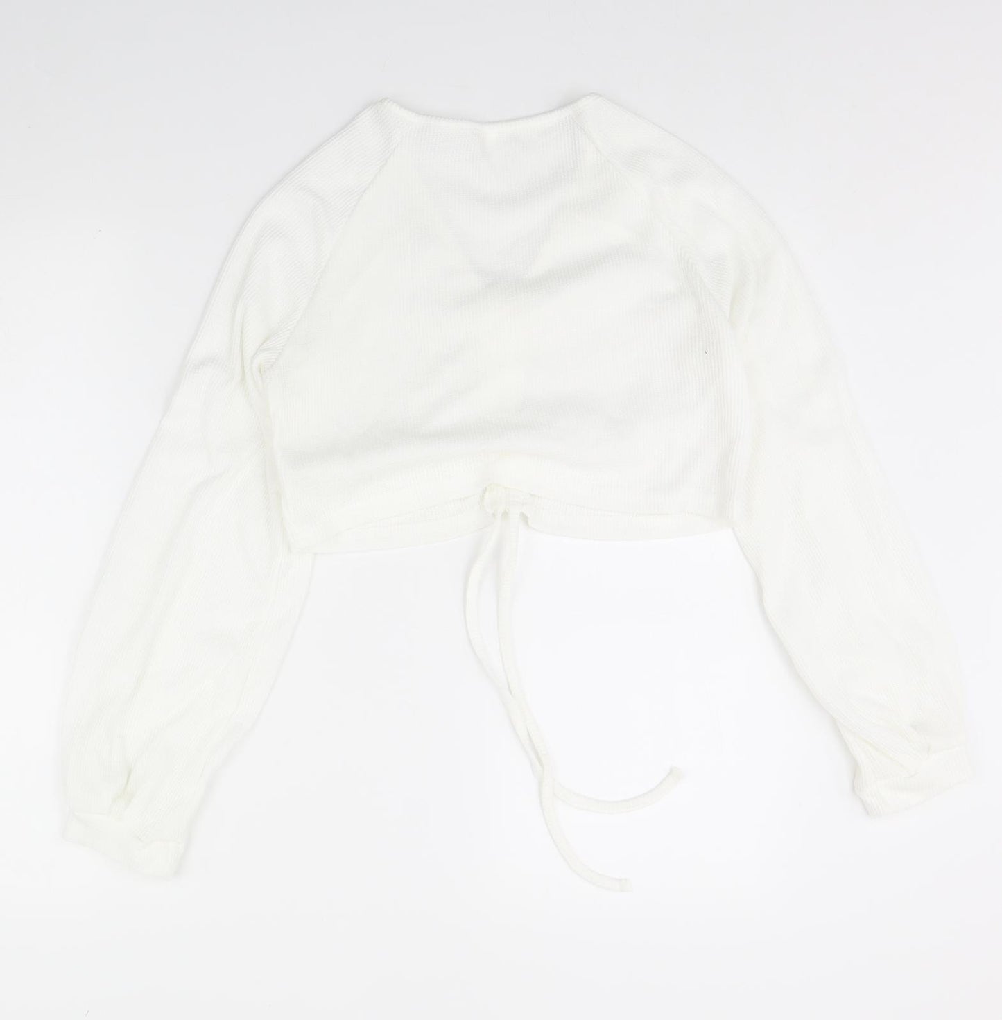 Preworn Womens White   Basic Blouse Size S