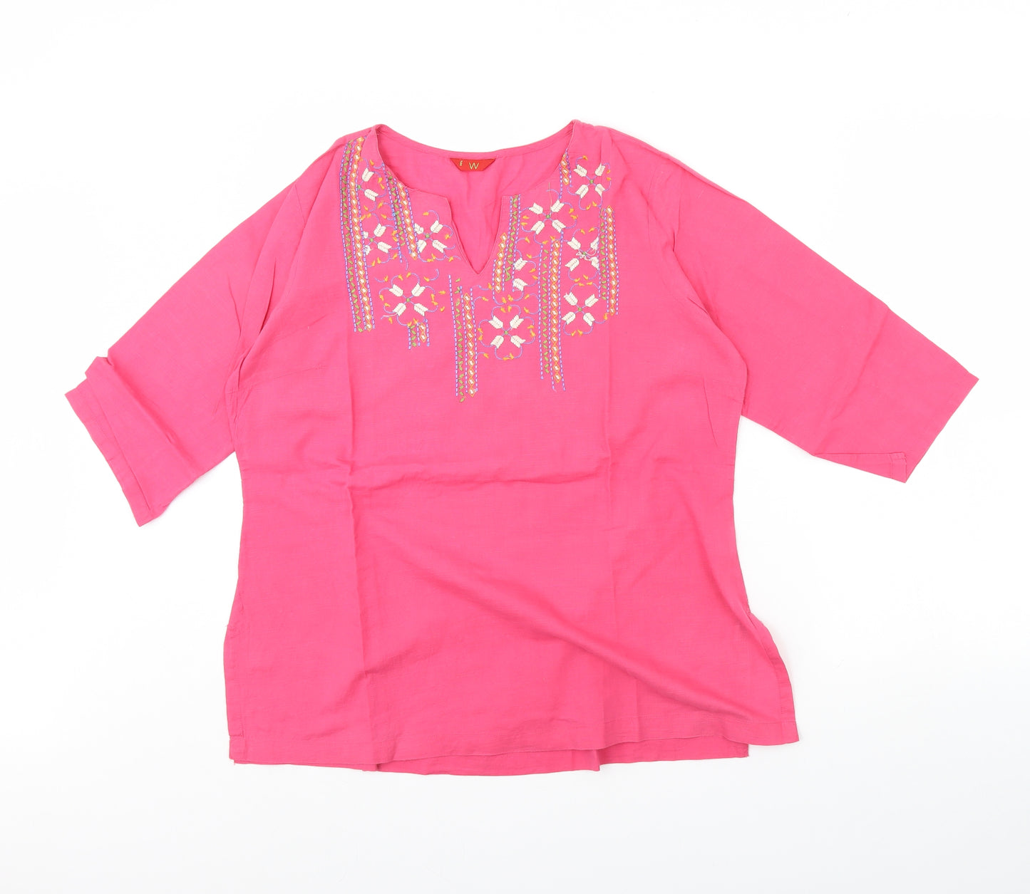 Preworn Womens Pink   Basic Blouse Size S