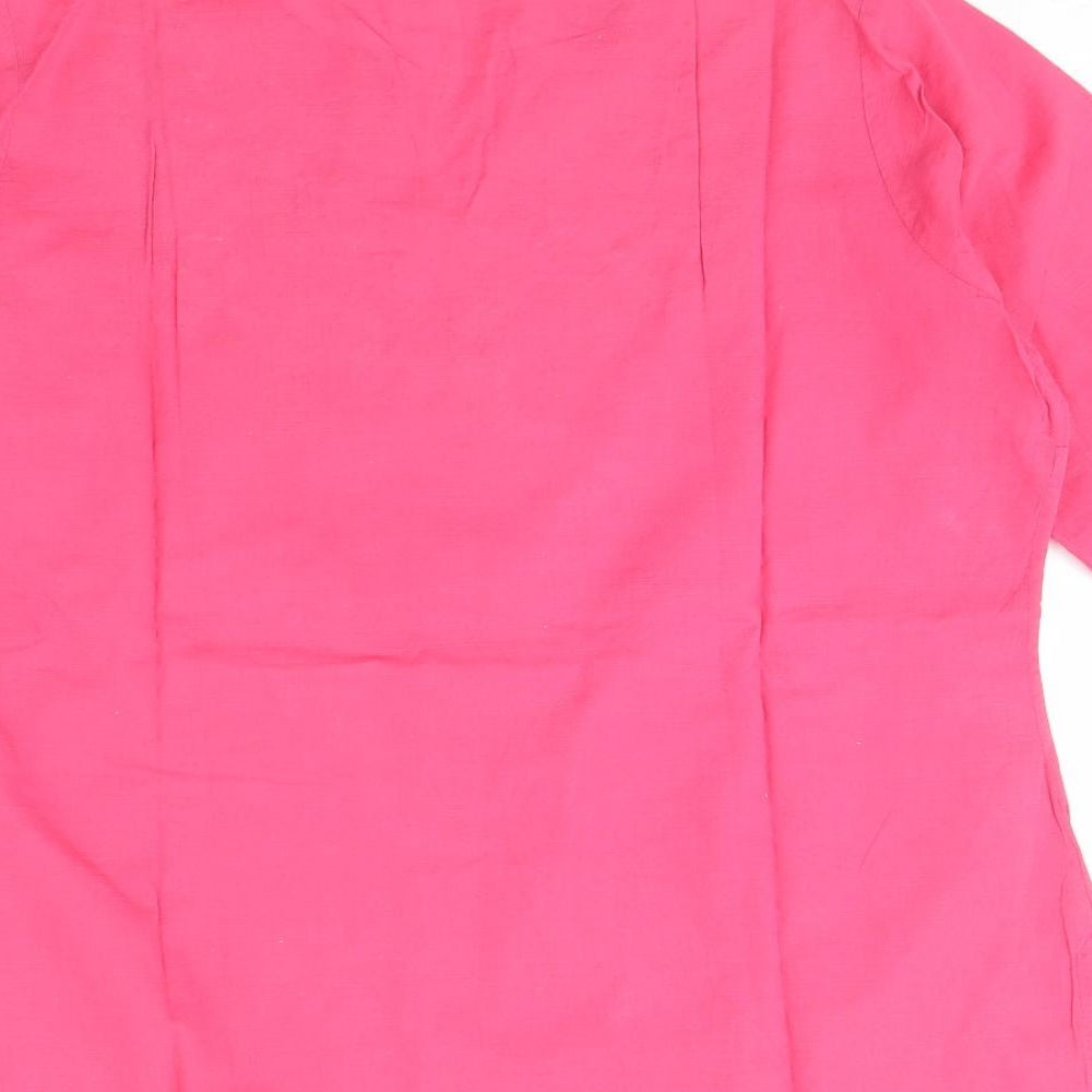 Preworn Womens Pink   Basic Blouse Size S