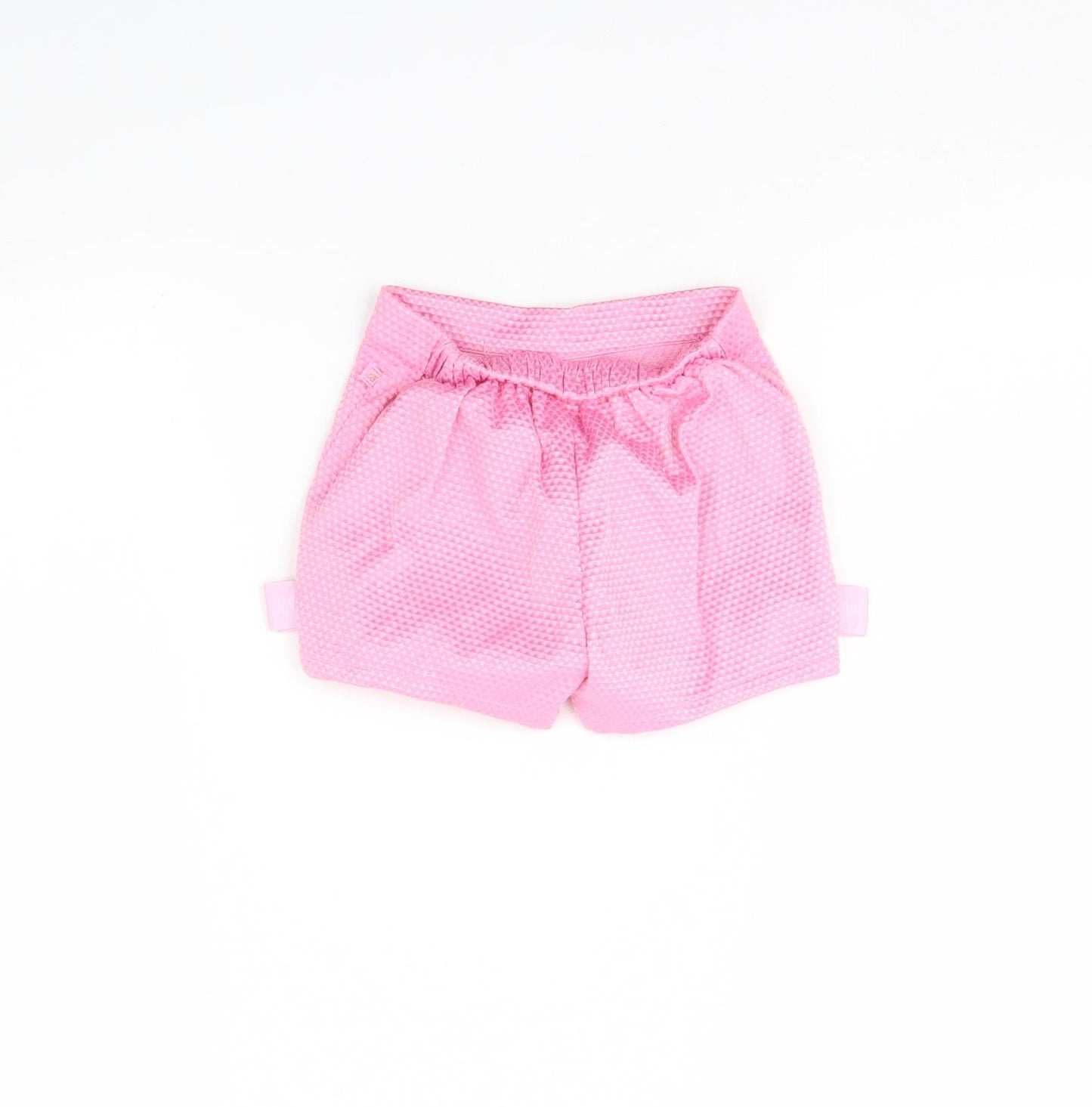 Ted Baker Girls Pink   Cropped Trousers Size 9 Months