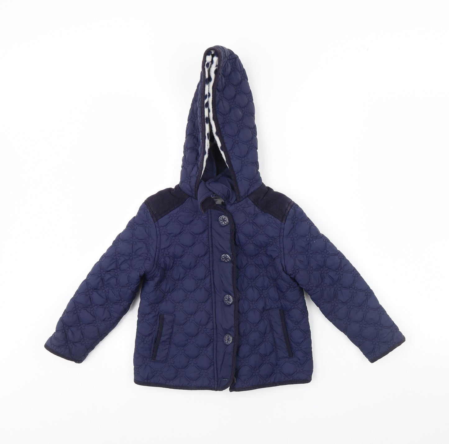 TU Girls Blue   Rain Coat Coat Size 3 Years