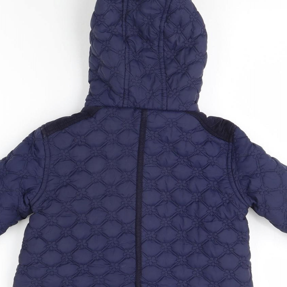 TU Girls Blue   Rain Coat Coat Size 3 Years