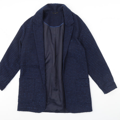 M&Co Womens Blue   Jacket  Size 10