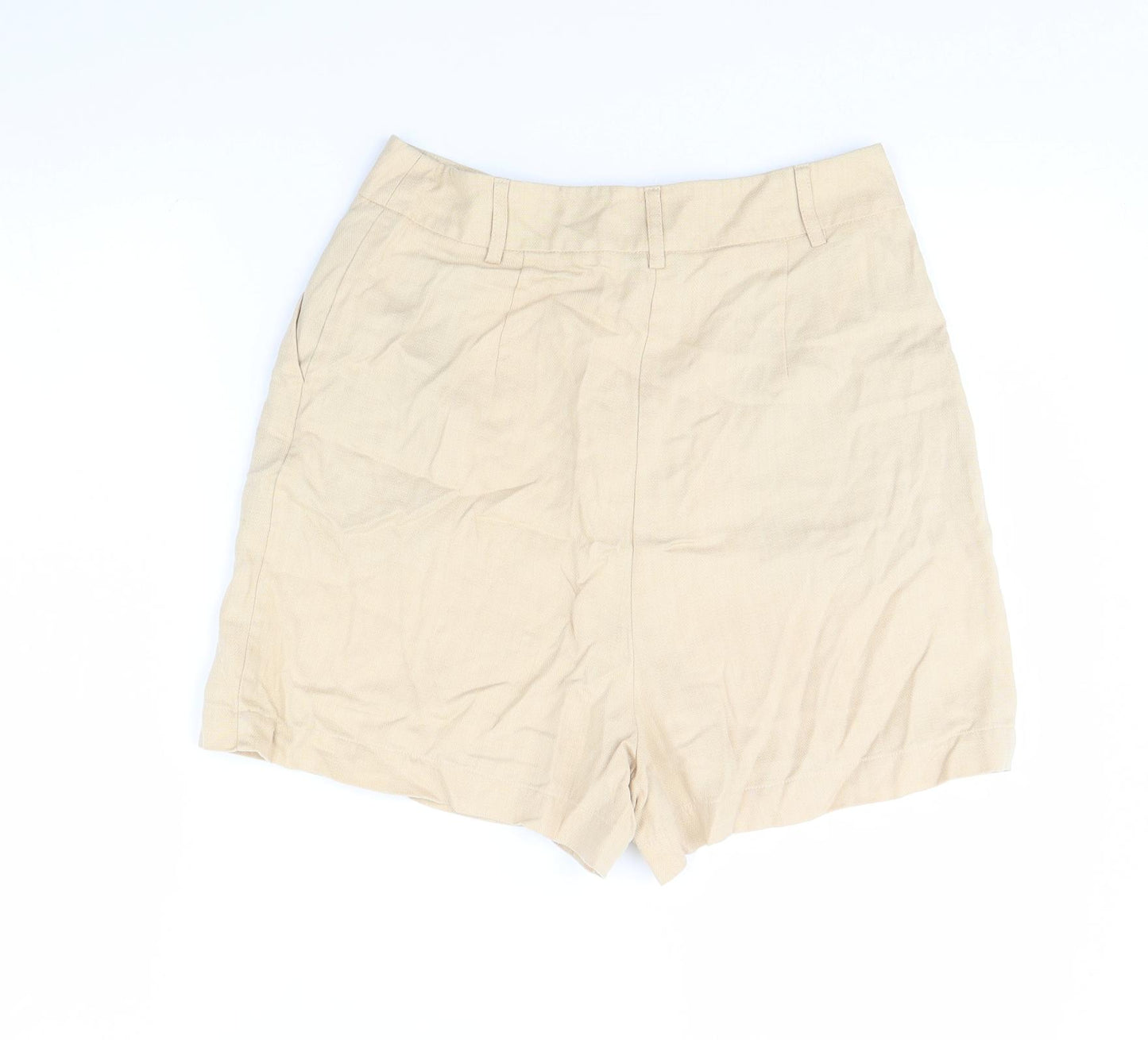 Preworn Womens Beige   Culotte Shorts Size 30 in