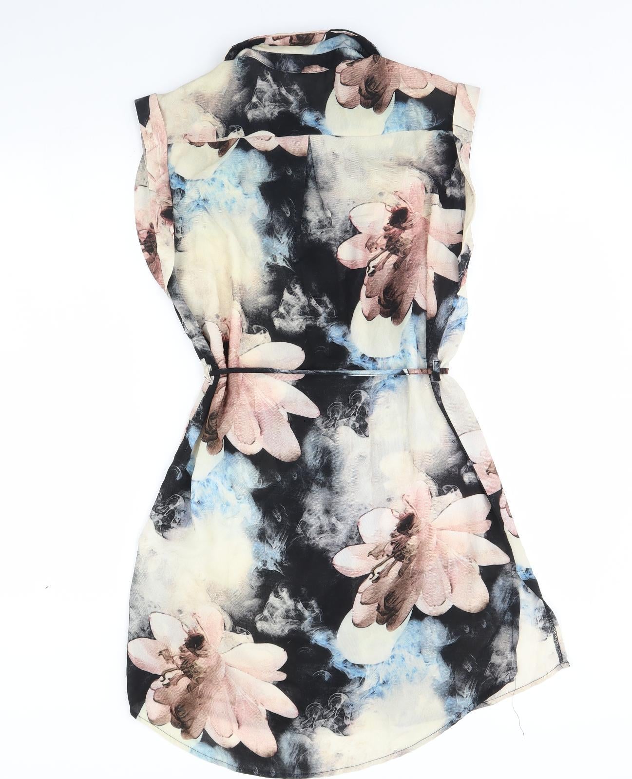 Quiz Womens Multicoloured Floral  Fit & Flare  Size 8