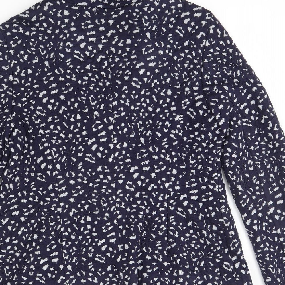 Per Una Womens Blue Polka Dot  Jacket  Size 14