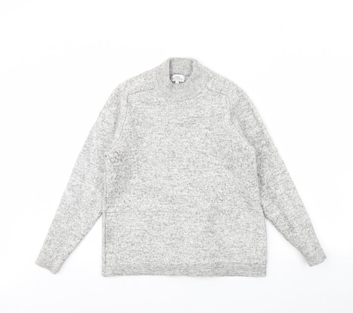 New Look Womens Grey Pullover Jumper Size L