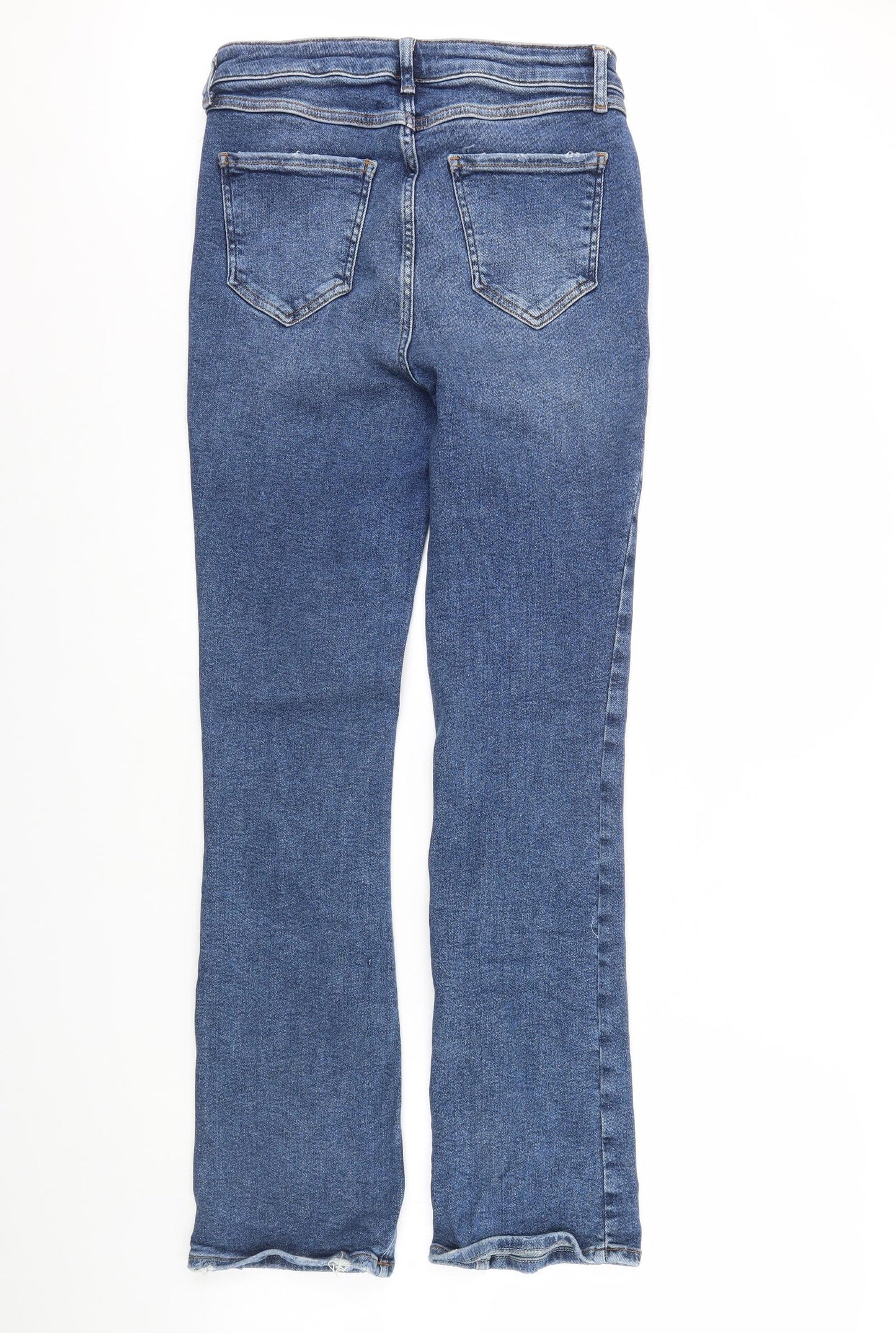 George Womens Blue  Denim Straight Jeans Size 14 L32 in