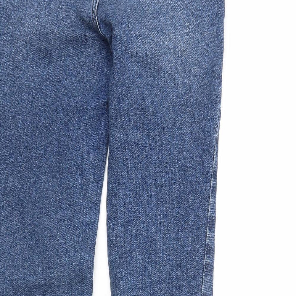 George Womens Blue  Denim Straight Jeans Size 14 L32 in