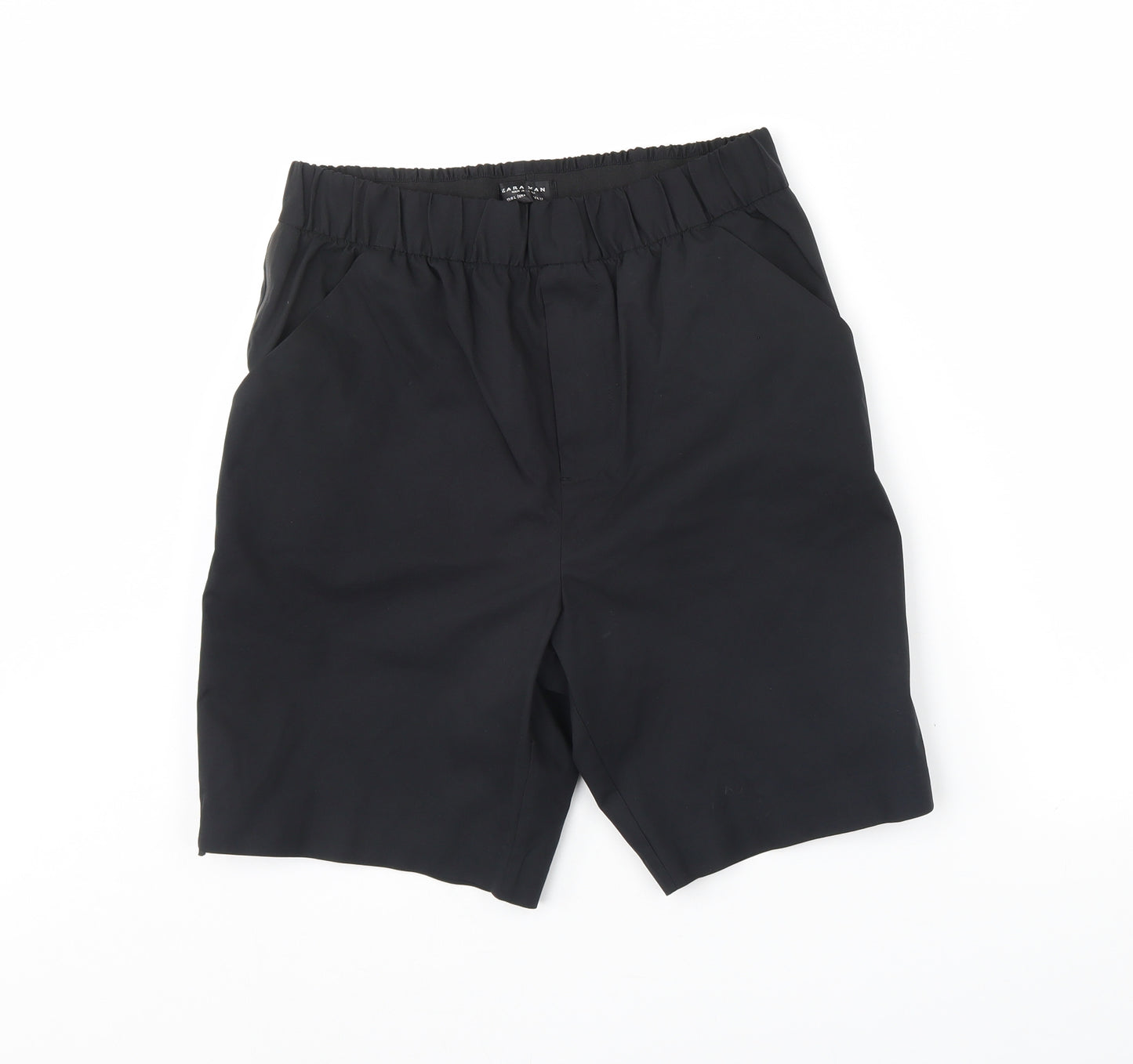 Zara Mens Black   Sweat Shorts Size L