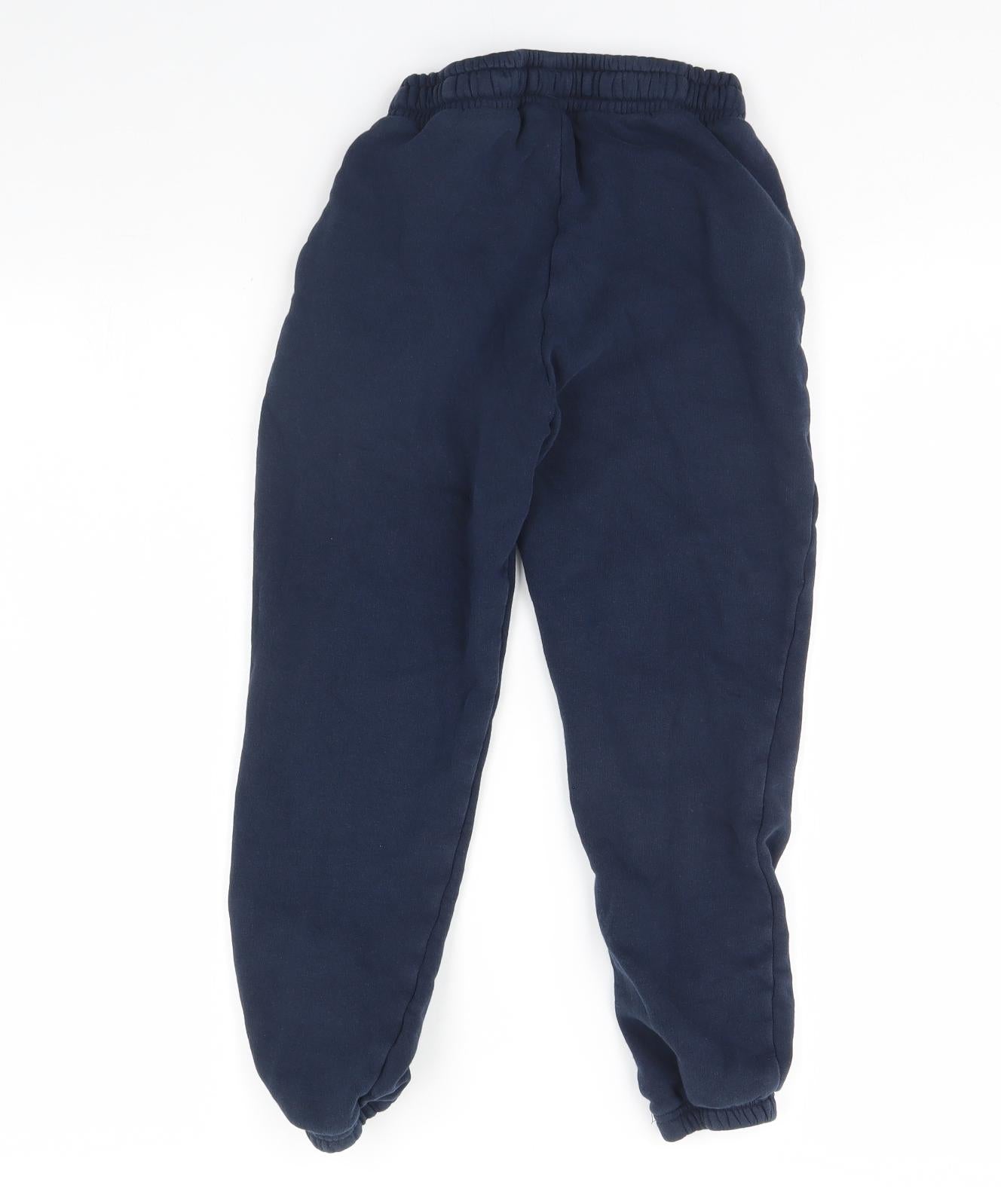 H&M Girls Blue   Jogger Trousers Size 9 Years