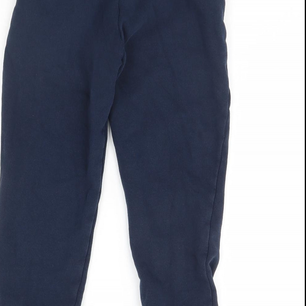 H&M Girls Blue   Jogger Trousers Size 9 Years