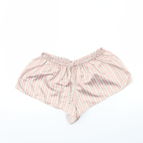 Boux Avenue Womens Pink Striped  Cami Pyjama Pants Size 12