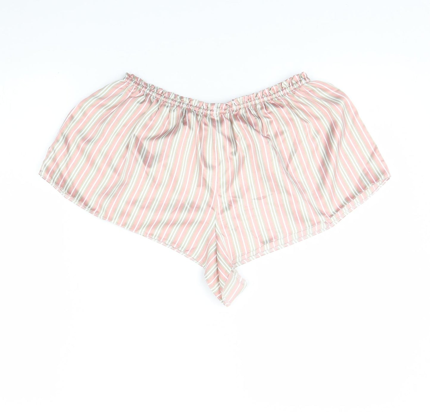 Boux Avenue Womens Pink Striped  Cami Pyjama Pants Size 12