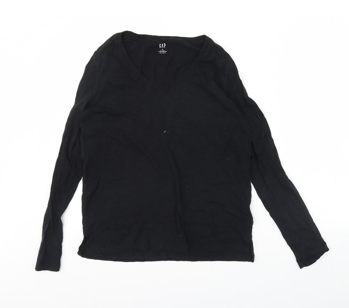 Gap Womens Black Basic Blouse Size M