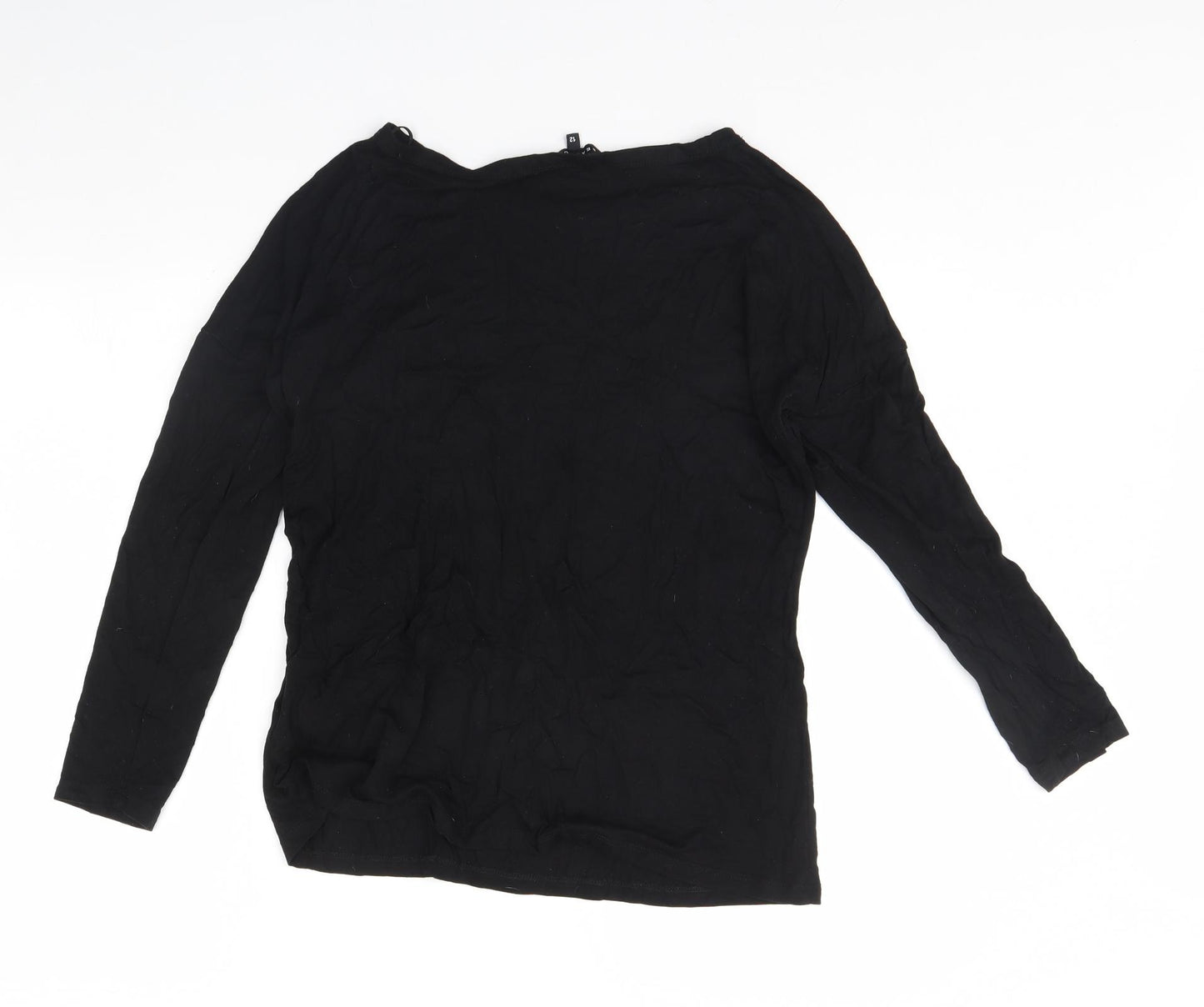 Peacocks Womens Black   Basic Blouse Size 12