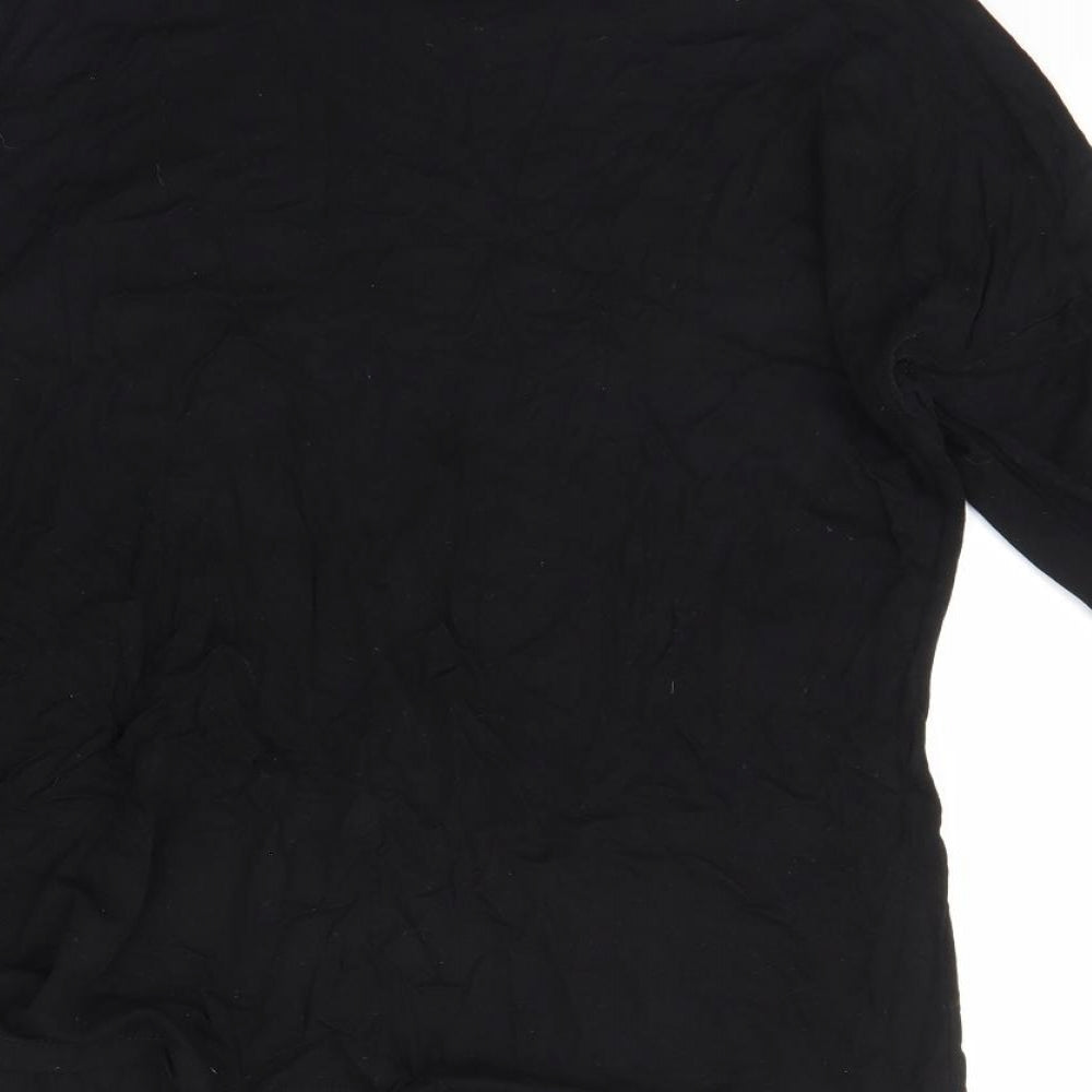 Peacocks Womens Black   Basic Blouse Size 12