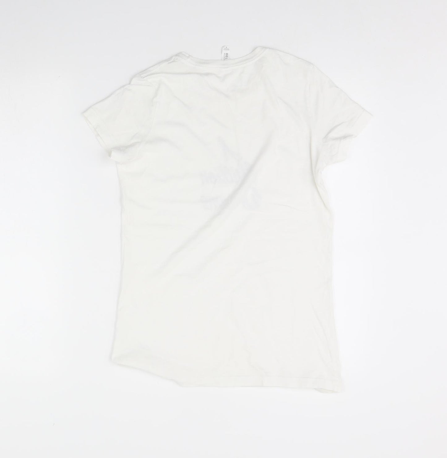 Bella Womens White   Basic T-Shirt Size M  - A million dreams