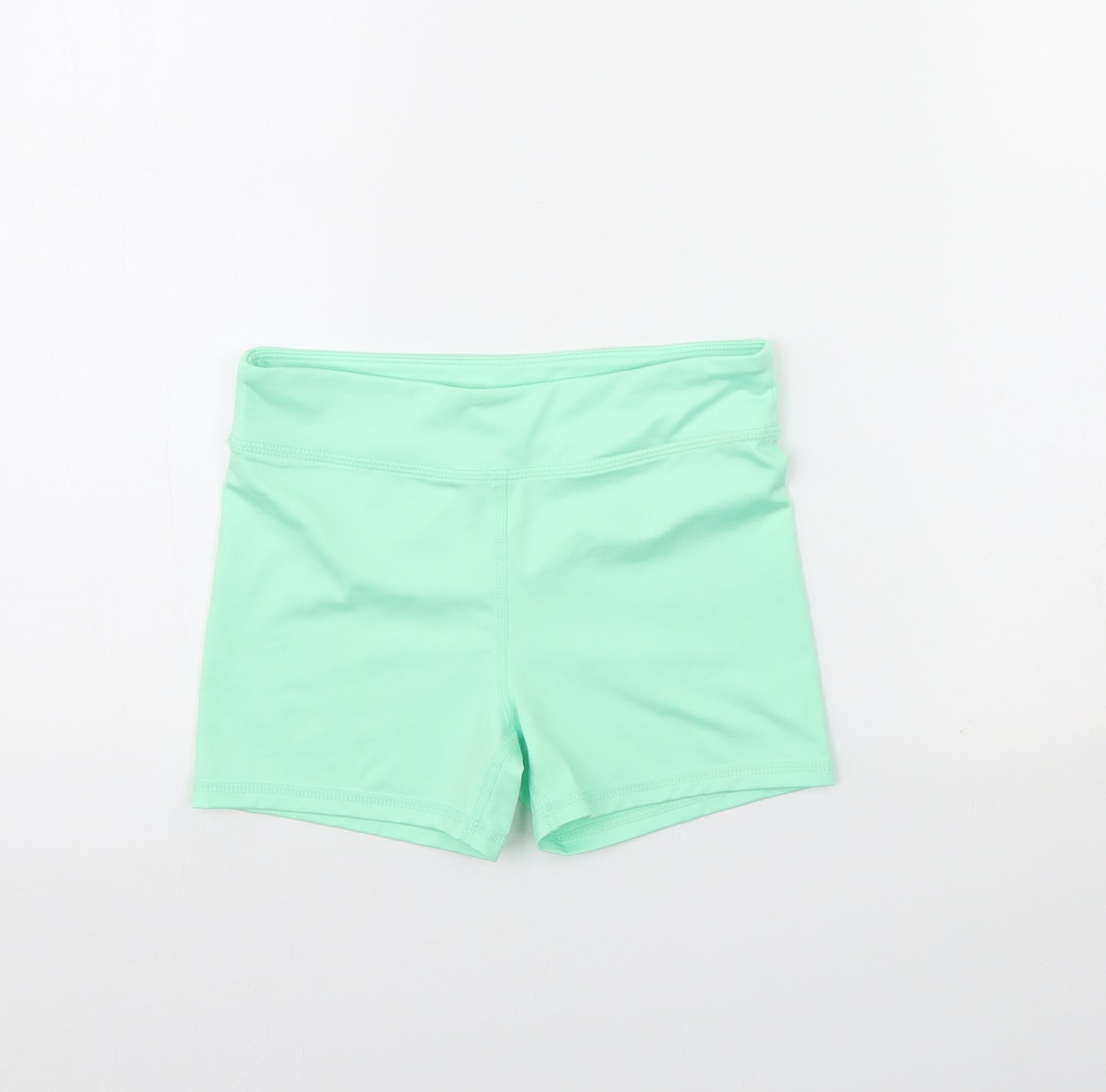 H&M Girls Green   Sweat Shorts Size 10 Years