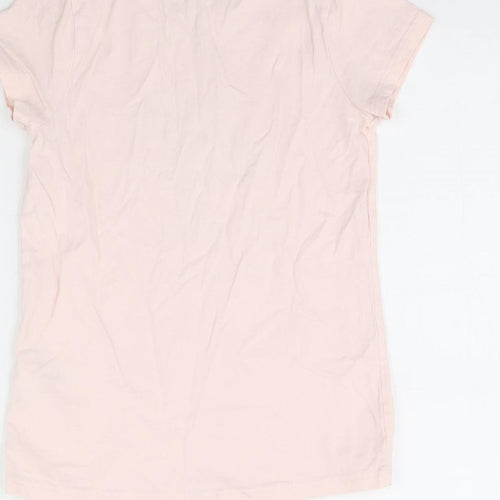 George Girls Pink   Basic T-Shirt Size 9 Years