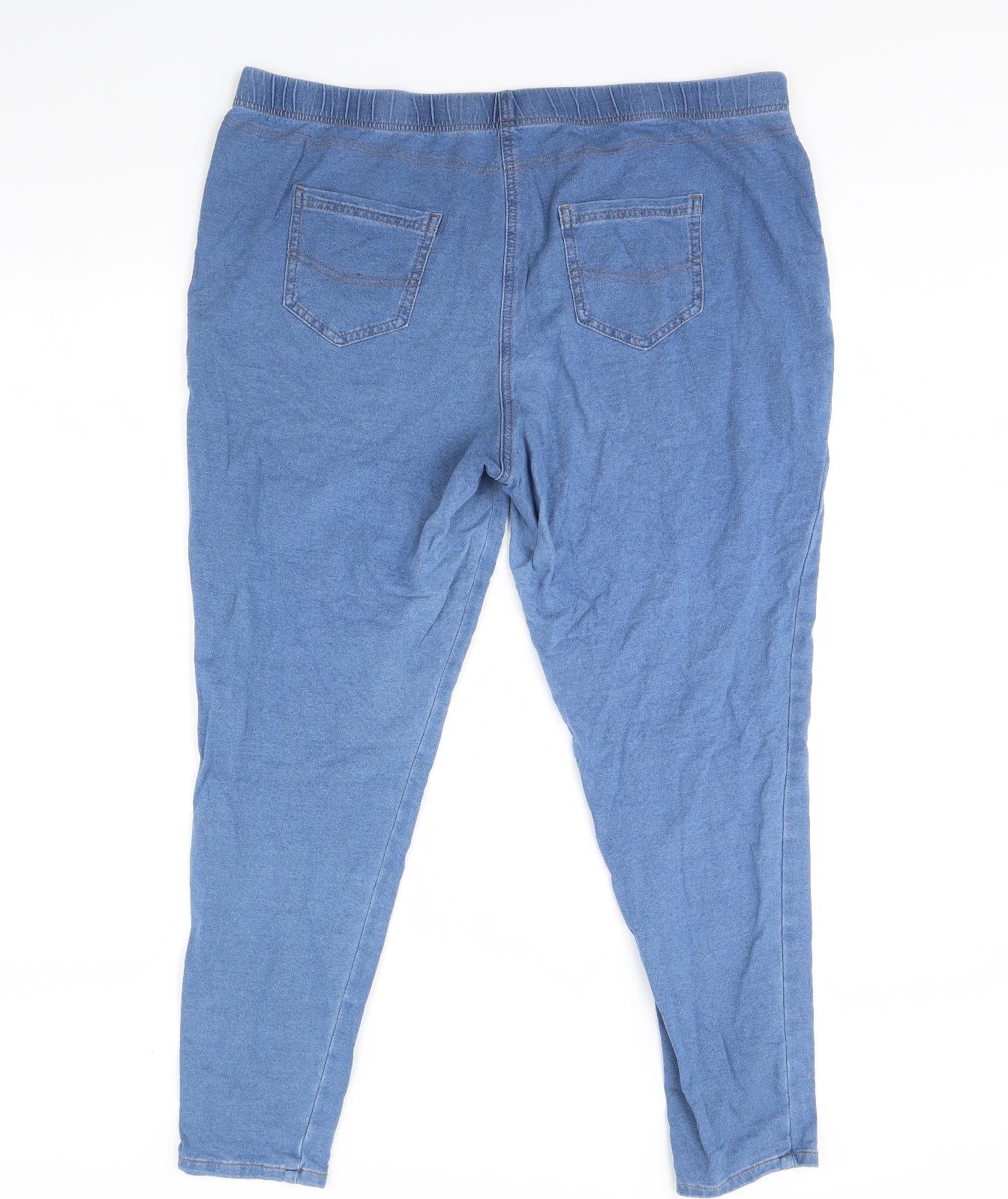 George Womens Blue  Denim Skinny Jeans Size 20 L30 in