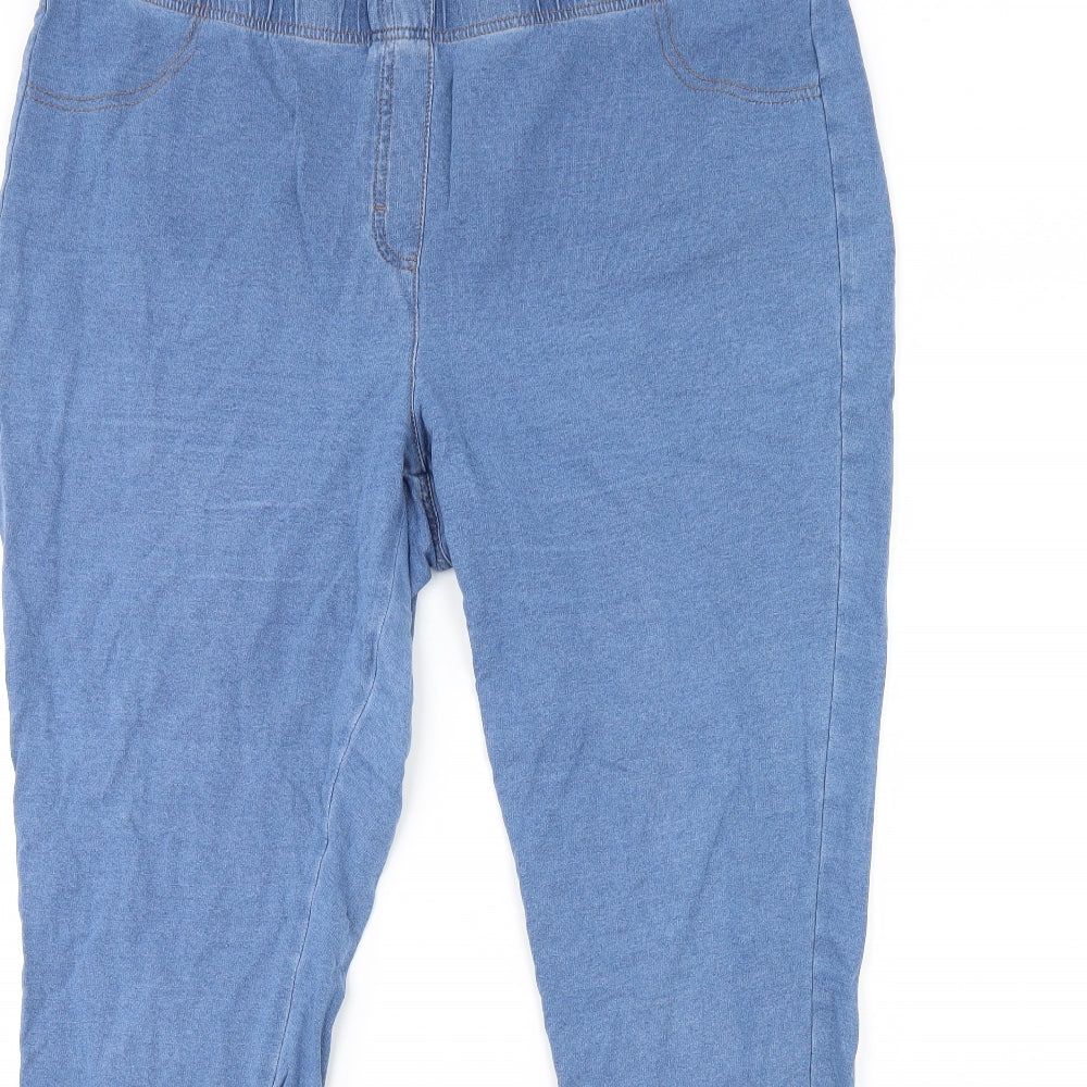 George Womens Blue  Denim Skinny Jeans Size 20 L30 in