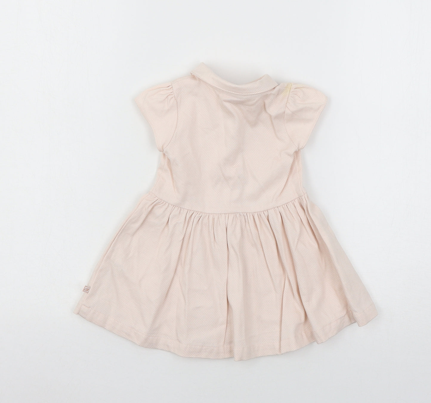 Ted Baker Girls Pink   Skater Dress  Size 9-12 Months